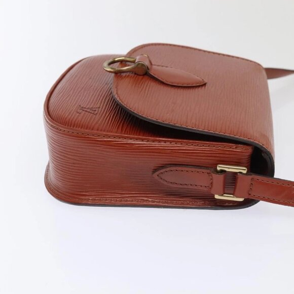 LOUIS VUITTON Epi Saint Cloud PM Shoulder Bag Brown M52213 LV Auth 94852 - Picture 6 of 15